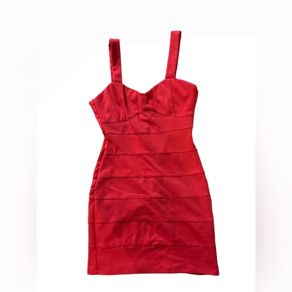Red bandage bodycon dress - Picture 1 of 1